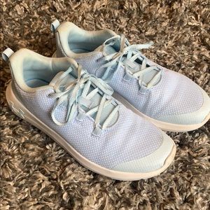 Cinderella blue under armor shoes